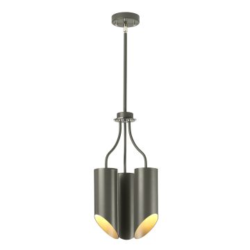 Elstead Lighting QUINTO GREY QUINTO3-GPN Csillár 3x60W/E27
