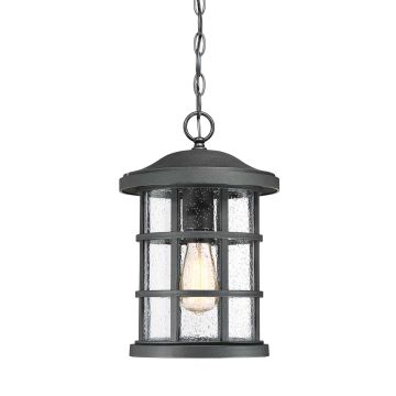 Elstead Lighting CRUSADE QZ-CRUSADE8-BLK Függőlámpa 1x60W/E27 IP44