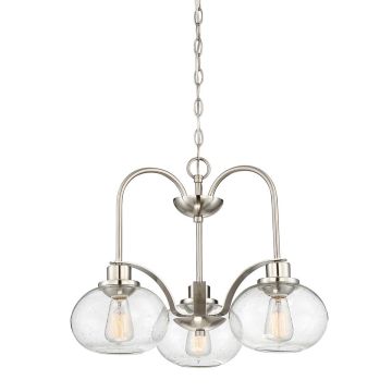 Elstead Lighting QUOIZLE QZ-TRILOGY3-BN Csillár 3x60W/E27