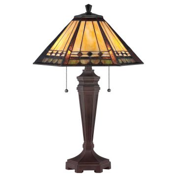 Quoizel ARDEN QZ-ARDEN-TL Asztali lámpa 2x60W/E27