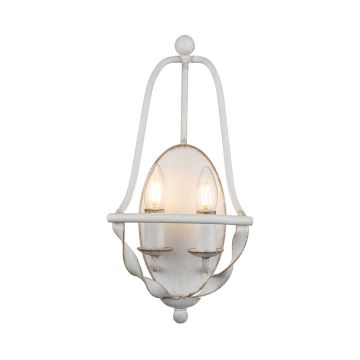 Quoizel Bradbury QZ-BRADBURY2-AWH Fali lámpa 2x40W/E14