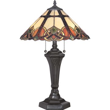 Quoizel CAMBRIDGE QZ-CAMBRIDGE-TL Asztali lámpa 2x75W/E27