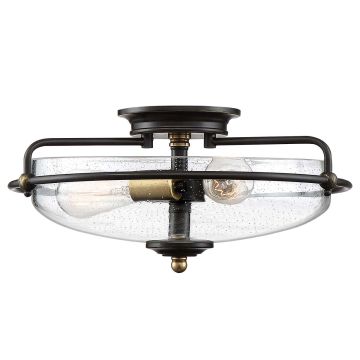 Quoizel Griffin QZ-GRIFFIN-F-C-PNAB Süllyesztett mennyezeti lámpa 3x60W/E27