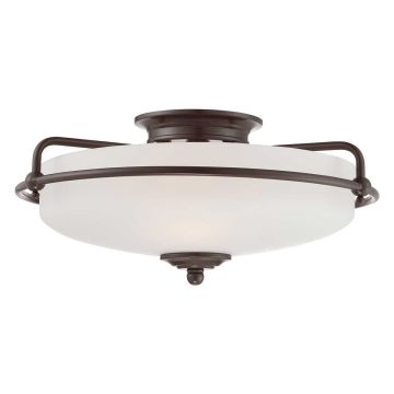 Quoizel Griffin QZ-GRIFFIN-F-PN Süllyesztett mennyezeti lámpa 3x60W/E27