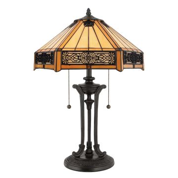 Quoizel INDUS QZ-INDUS-TL Asztali lámpa 2x60W/E27