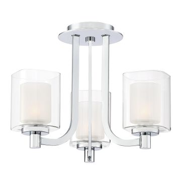 Quoizel Kolt QZ-KOLT-SF-PC-BATH Süllyesztett mennyezeti lámpa 3x3.5W/G9 IP44