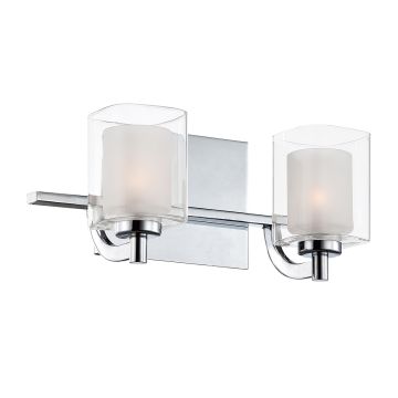 Quoizel Kolt QZ-KOLT2-PC-BATH Fali lámpa 2x3.5W/G9 IP44