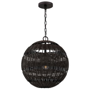 Quoizel Lindendale QZ-LINDENDALE-P-WT Függőlámpa 1x60W/E27 IP44