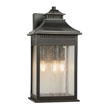 Quoizel LIVINGSTON QZ-LIVINGSTON2-L Fali lámpa 3x40W/E14 IP44