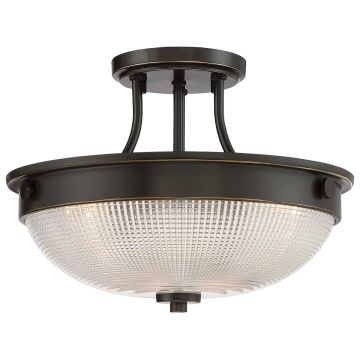 Quoizel MANTLE QZ-MANTLE-SF-PN Plafonlámpa 2x60W/E27