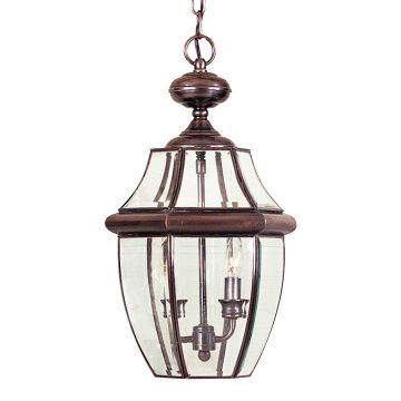 Quoizel NEWBURY QZ-NEWBURY8-L-AC Függőlámpa 2x60W/E14 IP44