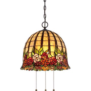 Quoizel ROSECLIFFE QZ-ROSECLIFFE-P Függőlámpa 3x60W/E27