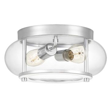 Quoizel Trilogy QZ-TRILOGY-F-S-BATH Süllyesztett mennyezeti lámpa 2x40W/E27 IP44