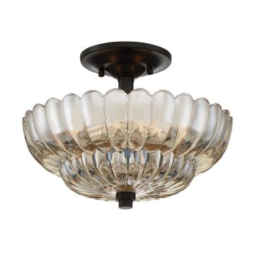 Quoizel Whitecap QZ-WHITECAP-SF-S Plafonlámpa 3x40W/E14 IP20