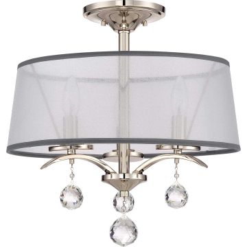 Quoizel WHITNEY QZ-WHITNEY-SF Plafonlámpa 3x40W/E14