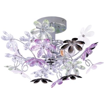 Trio FLOWER R20012017 Plafonlámpa 2x40w/e14 ip20