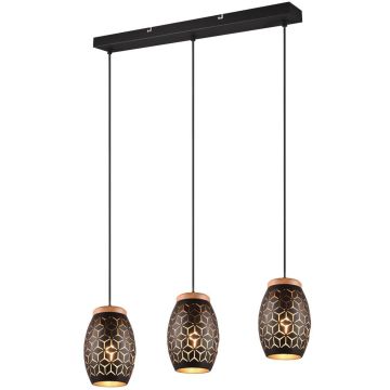 Trio BIDAR R31573080 Függőlámpa 3x28w/e27 ip20