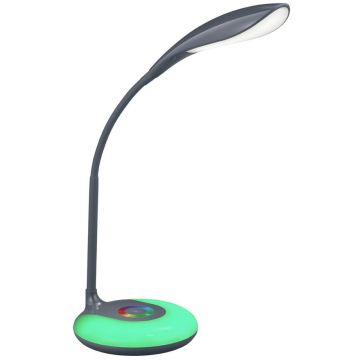 Trio KRAIT R52781242 Asztali lámpa 2x5w/led 3000k+rgb 300lm ip20