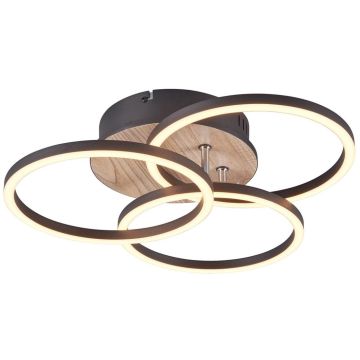 Trio CIRCLE R62823135 Plafonlámpa 1x27w/led 2700-6000K 3200lm ip20