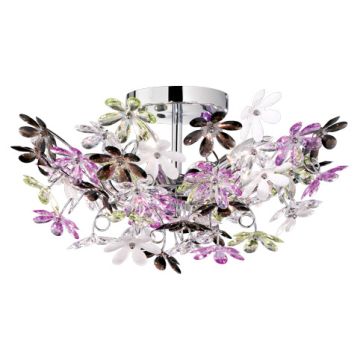 Trio FLOWER R60014017 Plafonlámpa 4x40w/e14 ip20