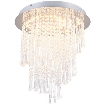 Trio POMP R67349106 Plafonlámpa 1x30w/led 2700-6500k 4000lm ip20