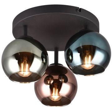 Trio SHELDON R61303017 Plafonlámpa 3x28w/e14 ip20