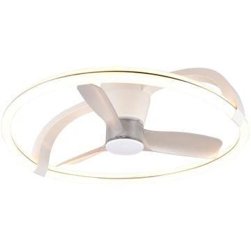 Trio STOCKHOLM R64262131 Ventilátor 1x37w/led 2700-6500k 4300lm ip20
