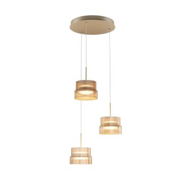 Maytoni Scala MOD496PL-L33BZK Függőlámpa 3x33W/LED 3000K 3650lm IP20