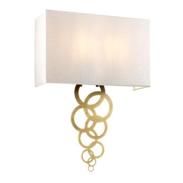 Elstead Lighting Rosa ROSA-LARGE-AB Fali lámpa 2x60W/E27