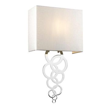 Elstead Lighting Rosa ROSA-MEDIUM-PC Fali lámpa 1x60W/E27