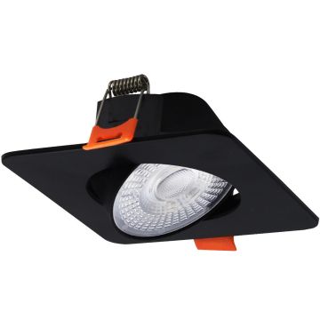 Light Prestige Plus LP-1506/1RS BK Square Beépíthető spotlámpa 1x7W/LED 3000K|4000K|6000K IP20