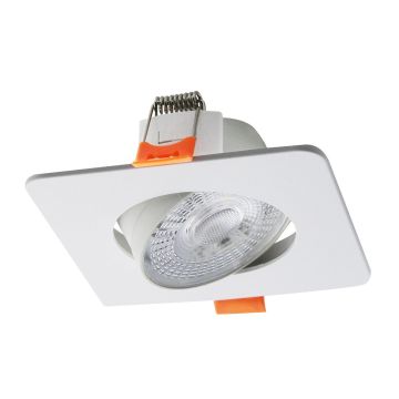 Light Prestige Plus LP-1506/1RS WH Square Beépíthető spotlámpa 1x7W/LED 3000K|4000K|6000K IP20