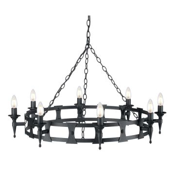 Elstead Lighting SAXON SAX8-BLK Csillár 8x60W/E14