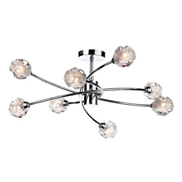 Dar Lighting SEATTLE SEA0850 Plafonlámpa 8x40W/G9 IP20
