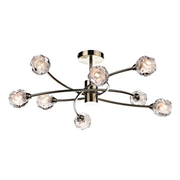 Dar Lighting SEATTLE SEA0875 Plafonlámpa 8x40W/G9 IP20