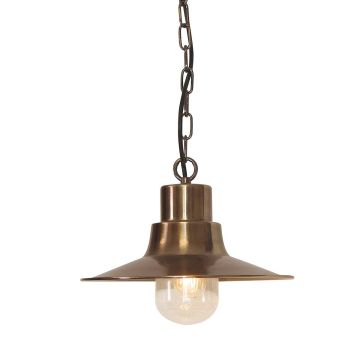 Elstead Lighting SHELDON SHELDON-CH-BR Függőlámpa 1x60W/E27 IP44