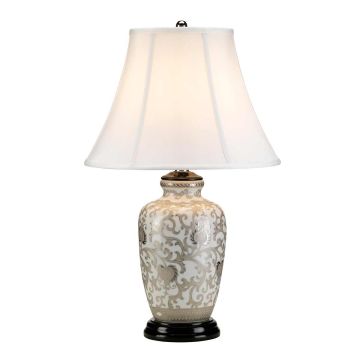 Elstead Lighting SIL THISTLE SILVERTHISTLE-TL Asztali lámpa 1x60W/E27