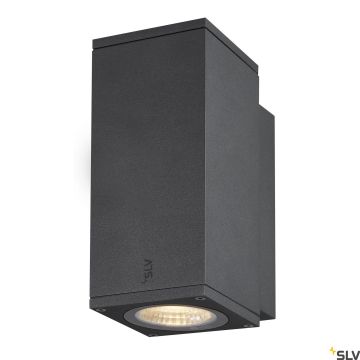 SLV ENOLA SQUARE 1003416 Fali lámpa 1x6W/LED 3000/4000K 500LM IP65