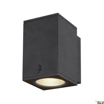 SLV ENOLA SQUARE 1003417 Fali lámpa 1x11W/LED 3000/4000K 980LM IP65