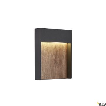 SLV FLATT 1002953 Fali lámpa 1x14W/LED 3000/4000K 500LM IP65