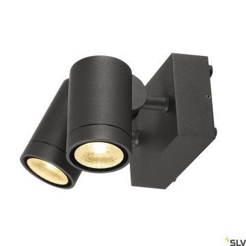 SLV HELIA 233255 Fali lámpa 2x13W/LED 3000K 880LM IP65