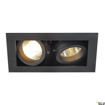 SLV KADUX 115520 Beépíthető spotlámpa 2x50W/GU10 IP20