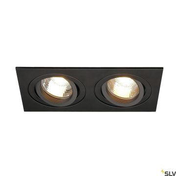 SLV NEW TRIA 113492 Beépíthető spotlámpa 2x50W/GU10 IP20