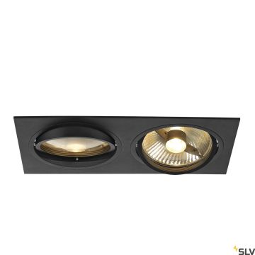 SLV NEW TRIA 113840 Beépíthető spotlámpa 2x75W/GU10/ES111 IP20