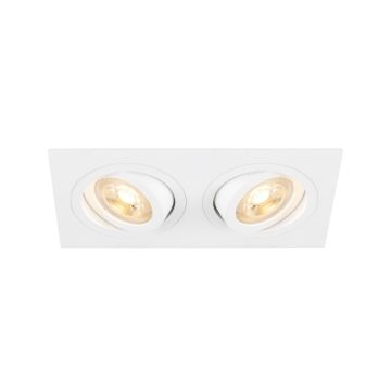SLV NEW TRIA® 1008509 Beépíthető spotlámpa 2x10W/GU10