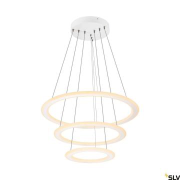 SLV ONE FLAT 1007702 Függőlámpa 3x58W/LED 2700K|3000K 3500lm/3700lm IP20