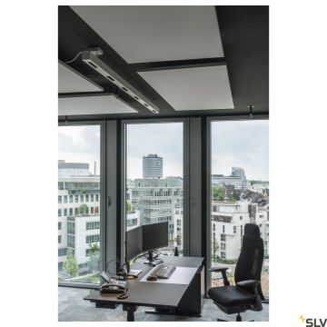 SLV Q-LINE 1000929 Függőlámpa 6x93W/LED 3000K 4200LM IP20