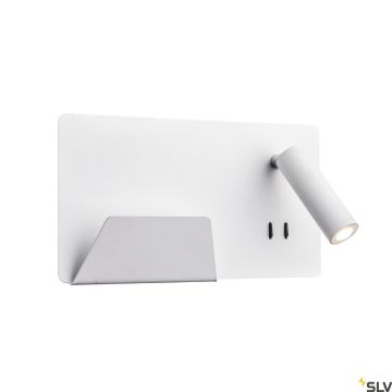 SLV SOMNILA 1003457 Fali lámpa 1x15W/LED 3000K 770LM