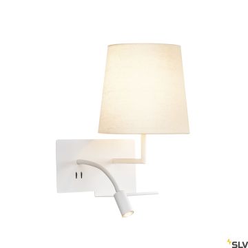 SLV SOMNILA 1003460 Fali lámpa 1x40W/LED 3000K 120LM