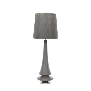 Elstead Lighting SPIN SPIN-TL-GREY Asztali lámpa 1x60W/E27
